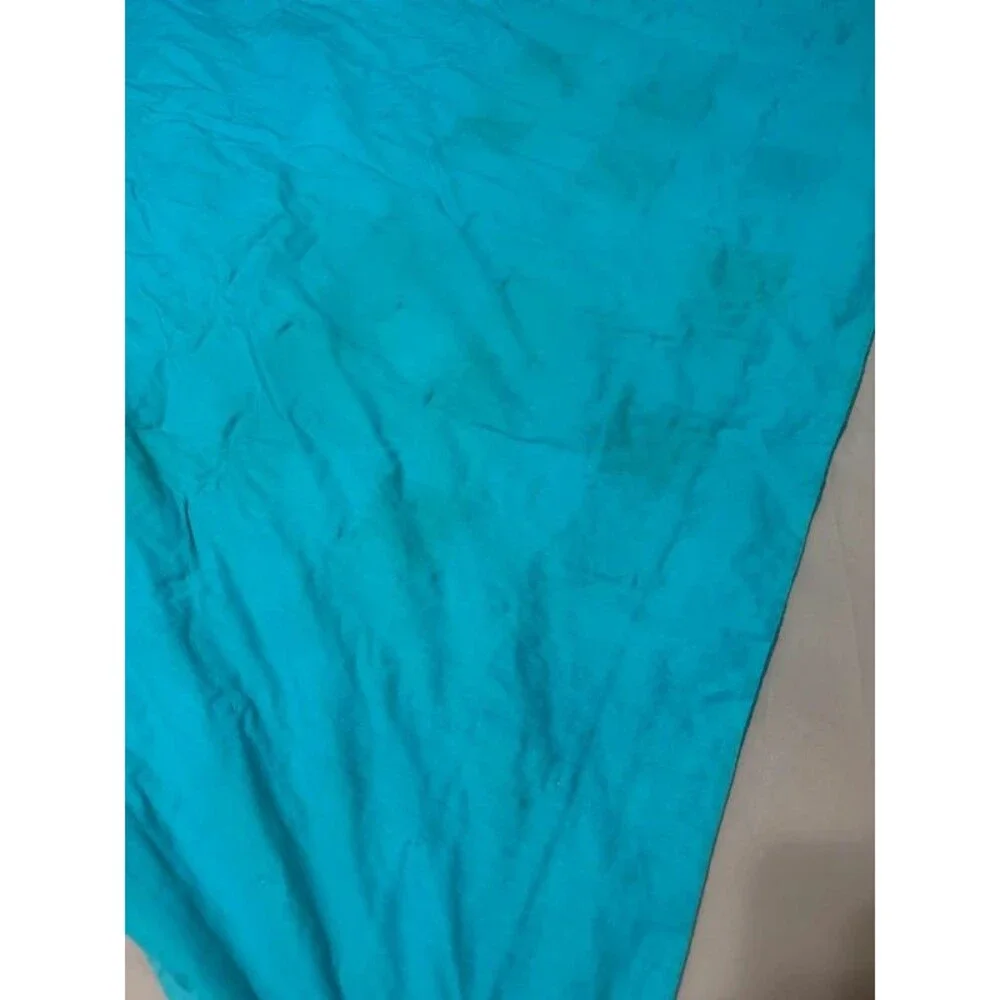 Vintage corduroy cotton twin size handmade quilt